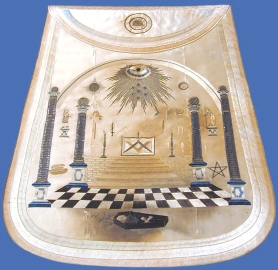George Washington's Masonic ritual apron